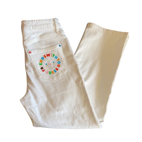 GUESS x FriendsWithYou Super High-Rise Jeans NWT - Picture 9 of 16